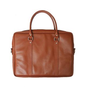 Hope Care 15.6'' Laptop Leather Bag Royal Tan