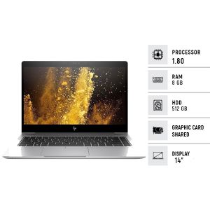 HP Elite 840 G6 14" Core i7 8th Gen 8GB 512GB SSD Laptop Silver - Official Warranty