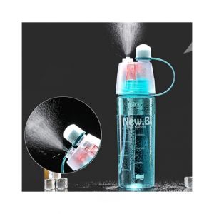 HR Business Sports Water Bottle With Mist Spray 600ml