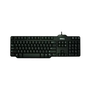 HRS USB Slim Wired Keyboard Black (76C6K)