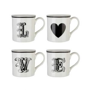 Premier Home Love Mugs Pack Of 4 (722969)