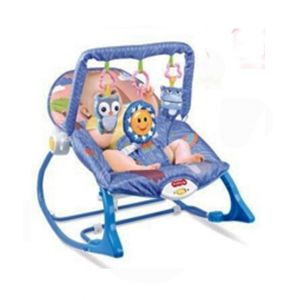Easy Shop 2 in 1 Infant To Toddlers Rocker Blue (0592)