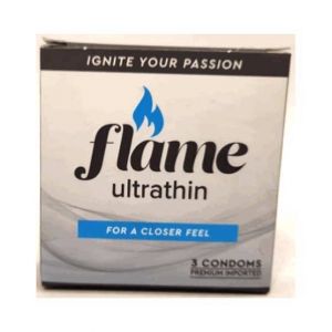 Ibuks Flame Ultra Thin Condom (Pack Of 3)
