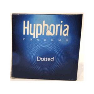 Ibuks Huphoria Dotted Condoms (Pack of 3)