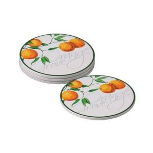 Premier Home Orange Grove Coasters Pack Of 4 (722444)