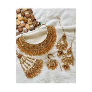 Idress Naqshbandi Beautiful Artificial Necklace Set For Women (0009)