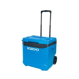 Igloo Latitude Roller 60 Qt Traveling Cooler Blue (49735)