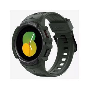 Spigen Rugged Armor Band & Case For 44mm Galaxy Watch 5 - Military Green (ACS05395)