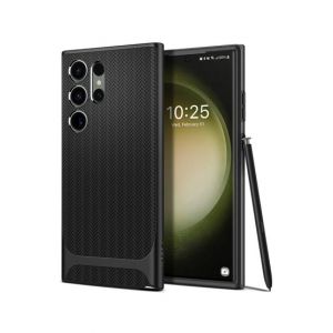 Spigen Neo Hybrid Case For Galaxy S23 Ultra Black (ACS05626)