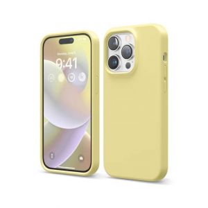 Elago Premium Silicone Case For iPhone 14 Pro Yellow (AMT-6729)