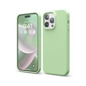 Elago Premium Silicone Case For iPhone 14 Pro Max Pastel Green (AMT-6749)