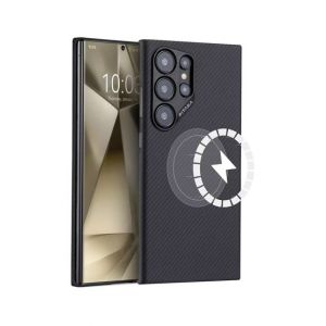 Pitaka MagEZ Aramid Fiber Case 5 For Galaxy S24 Ultra - Black/Grey (PIT-0025)