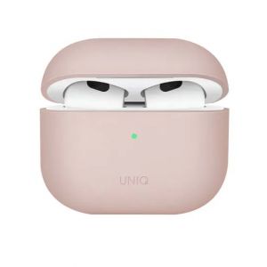 Uniq Lino Hybrid Liquid Silicon Case For Airpods 3rd Gen Blush Pink