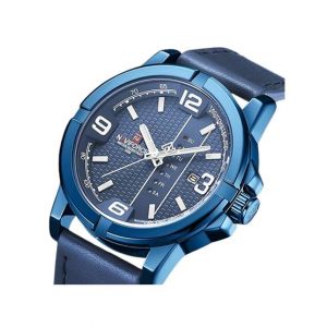 Naviforce Day and Date Edition Watch For Men Blue (NF-9177-2)