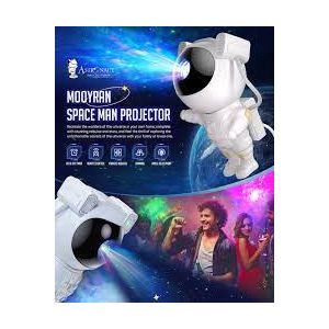 Rg Shop Galaxy Astronauts Projector Light with Wireless Remote
