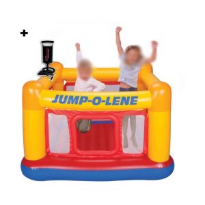 Intex Inflatable Jump-O-Lene Jumping Castle With Pump