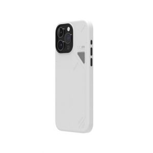 Aulumu A15 Vegan Leather Case For iPhone 15 Pro White (ALM-0014)