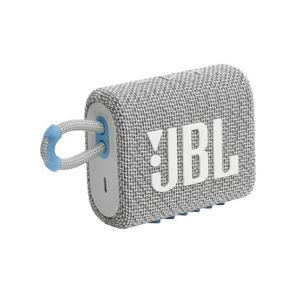 JBL Go 3 Eco Portable Bluetooth Speaker-White