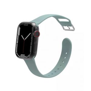 JCPAL FlexForm Premium Silicon Strap For Apple Watch - Greenish Blue (JCP6276)