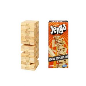 Shopeasy Jenga Wooden Stacking Tower Board Game 