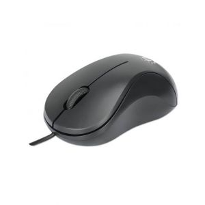 Manhattan USB Wired Mouse Black (190107)