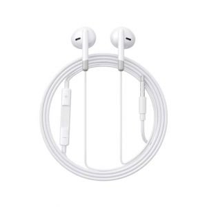 Joyroom Half In-Ear Wired Earphones - White (JR-EW01)
