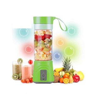 The AZY Portable USB Rechargeable 4 Blades Juicer Blender 