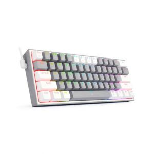 Redragon Fizz Pro RGB Wireless Mechanical Gaming Keyboard - Grey & White (K616)