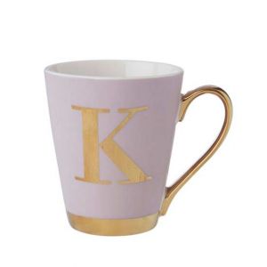 Premier Home Mimo Frosted Deco Monogram Mug - Pink (723275)
