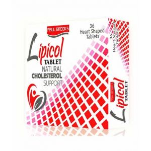 Karachi Shop Lipicol Tablets For Cholesterol - 36tabs