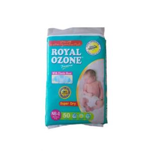 Komfy Royal Ozone Premium Baby Dry Diapers - 50 Pcs (KBC026)