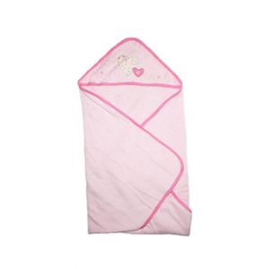 Komfy Newly Born Baby Bath Towel - Pink (KBC032)