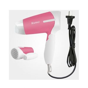 Kemei 3 In 1 Hair Dryer Pink (KM-3088)