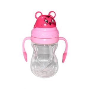 Komfy Straw Beaker Water Bottle For Kids (KFB003)