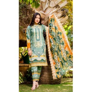 Khaddi Embroidered Summer Collection 2020 Vol 02 3 Piece (03a)