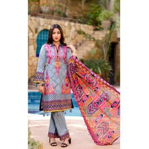 Khaddi Embroidered Summer Collection 2020 Vol 02 3 Piece (04a)