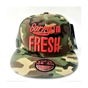 King Hat Army Commando Cap Camouflage Straight