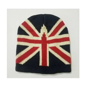 King Imported British Flag Warm Woolen Cap