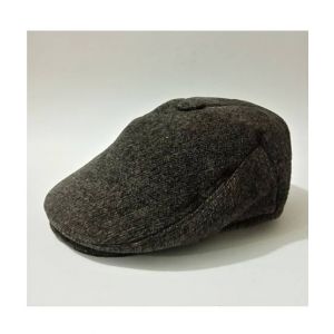 King Imported Flat Golf Hat Cap Brown