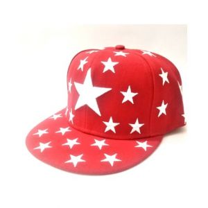 King Sun Hat Hiphop Straight Cap Red