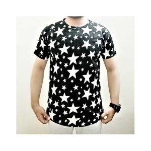 Kings Star R-Neck T Shirt For Men Black