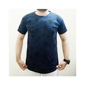 Kings Star R-Neck T Shirt For Men Blue