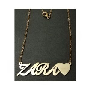 Kings Zara Gold Plated Pendant & Necklace For Women (0140)