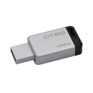 Kingston 128GB USB 3.0 Metal Flash Drive (DT50)