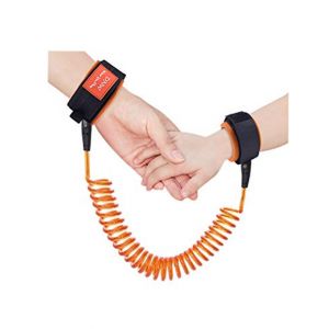 Komfy Child Anti Lost Strap Wristband For Kids (KFB100)-Orange