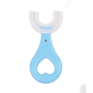 Komfy Round Teeth Brush For Kid's (KBG001)-Blue