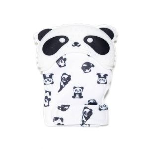 Komfy Panda Printed Mitton Teether For Kid's (KTS005)