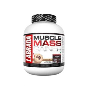 Labrada Muscle Mass Gainer Protein Supplements - Chocolate 6lbs