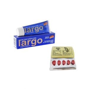 Largo Cream Erection Black Cobra 125 Tablets For Men