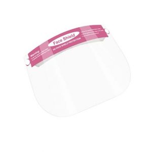 Limelite Care Reusable Premium Face Shield Pink (Pack of 2)
